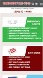 Mobile Screenshot of emergencylighting.com